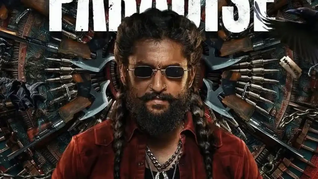 Nani in The Paradise movie poster